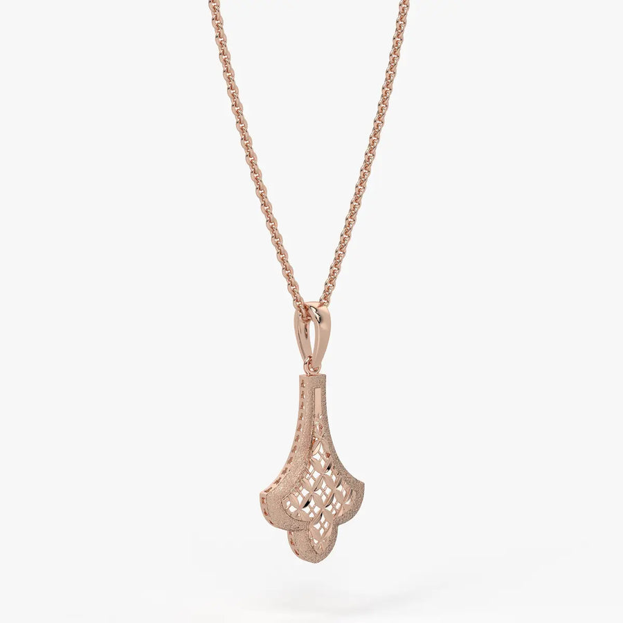 Zarelle Filigree Crest Pendant