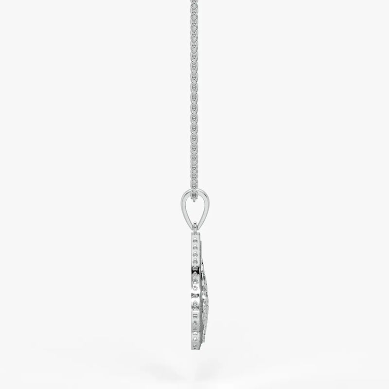 Zarelle Filigree Crest Pendant