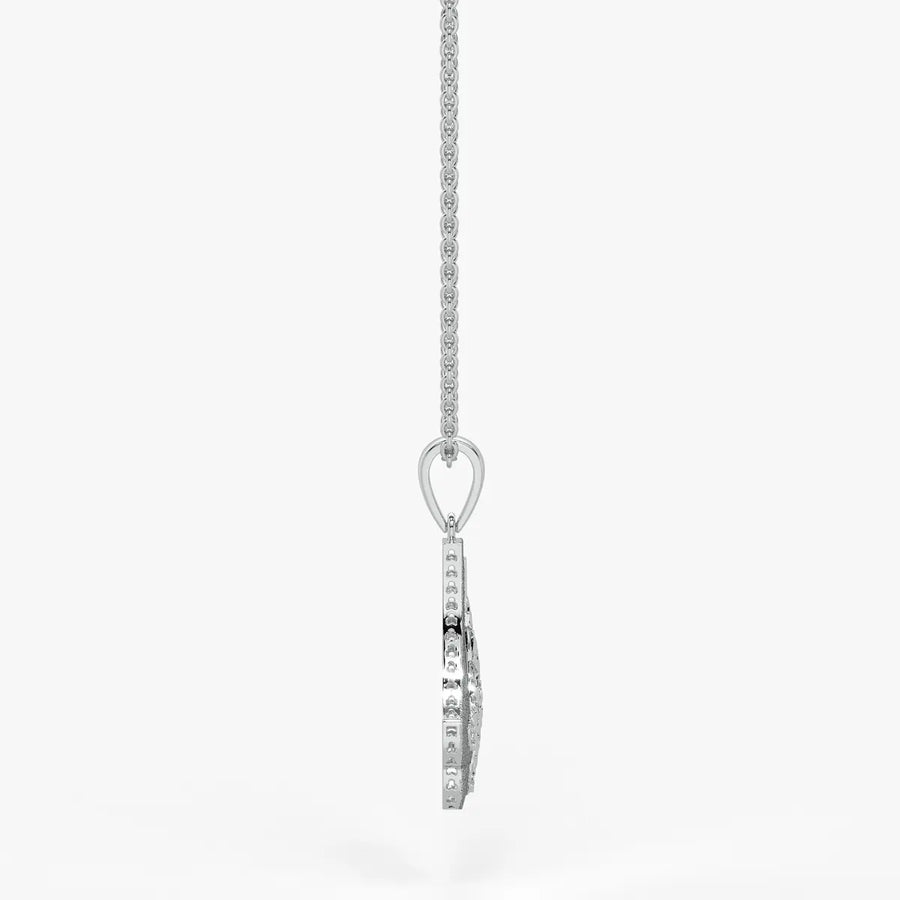 Zarelle Filigree Crest Pendant