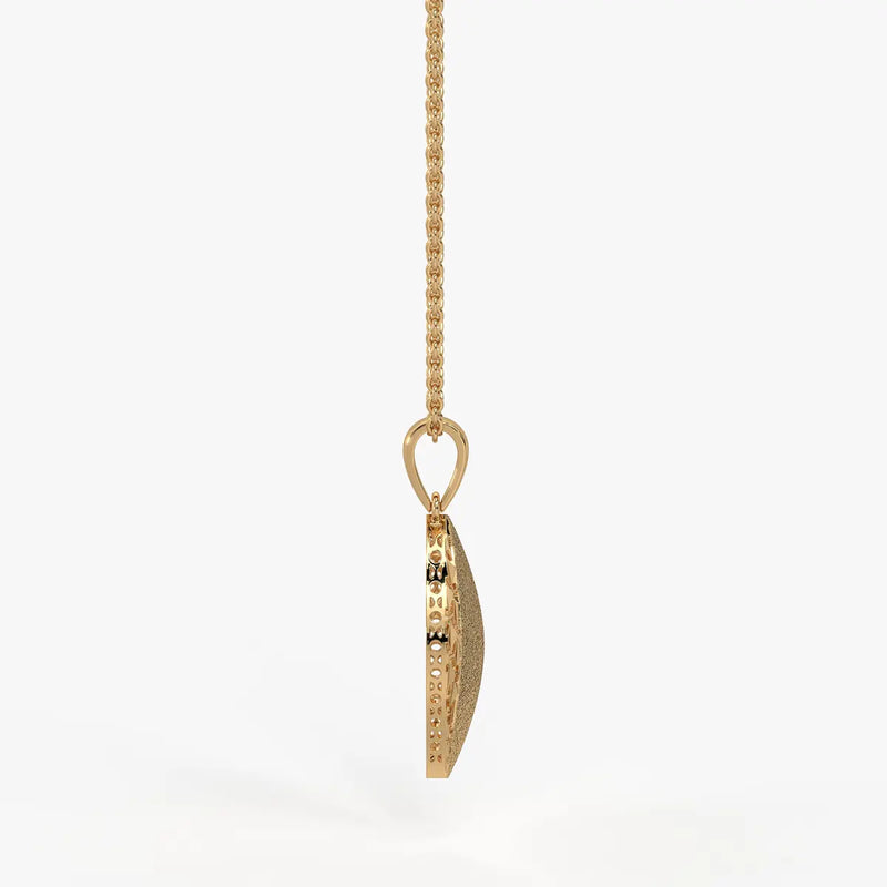 Verdantia Veil Leaf Pendant