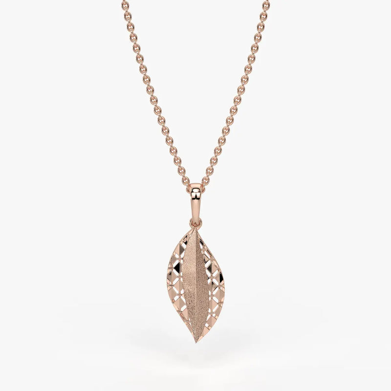 Verdantia Veil Leaf Pendant