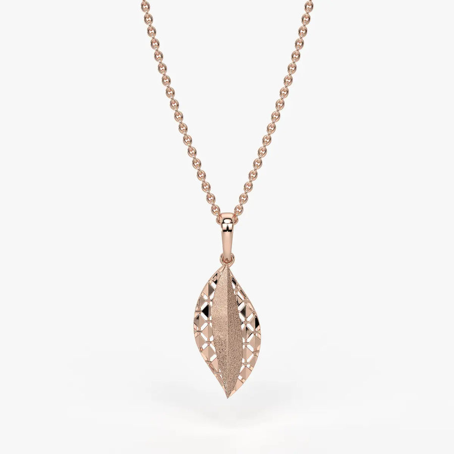 Verdantia Veil Leaf Pendant