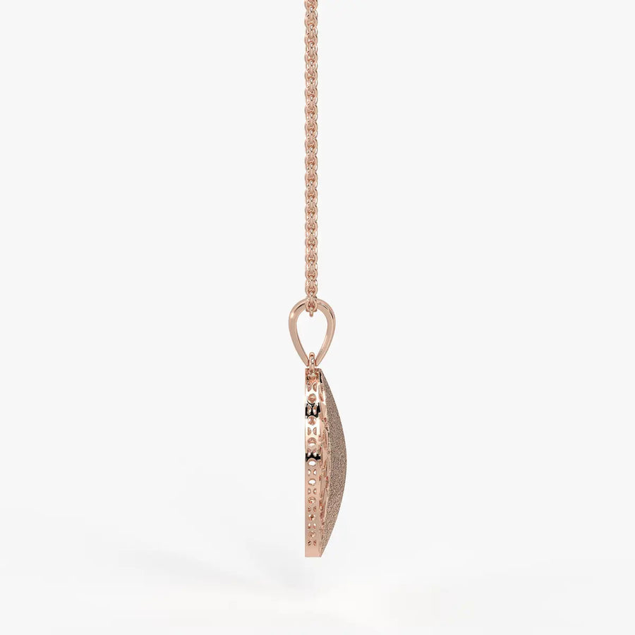 Verdantia Veil Leaf Pendant