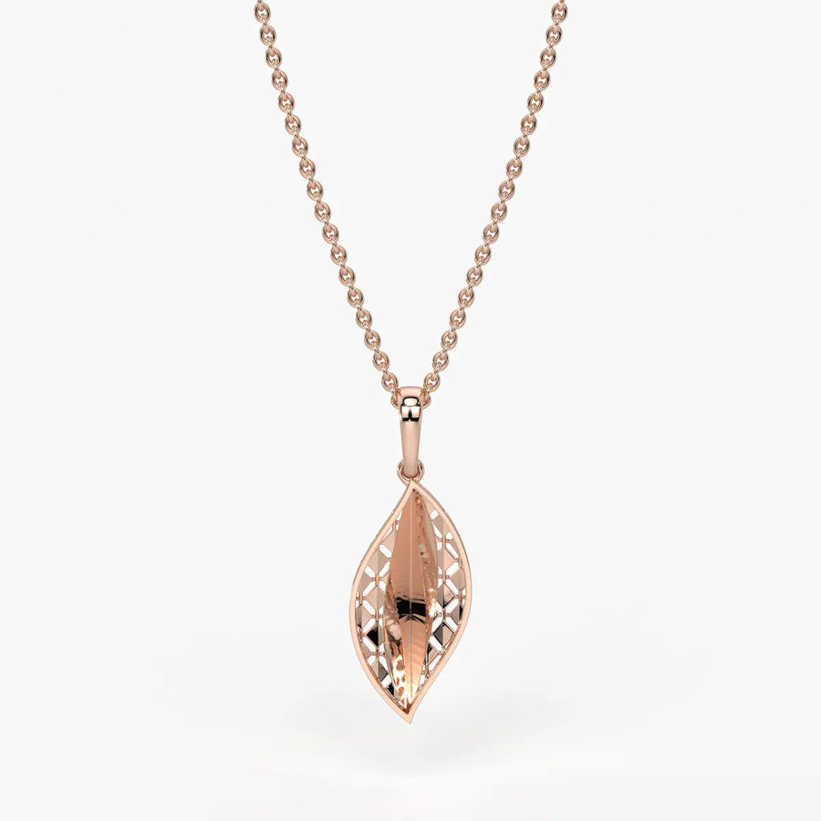 Verdantia Veil Leaf Pendant
