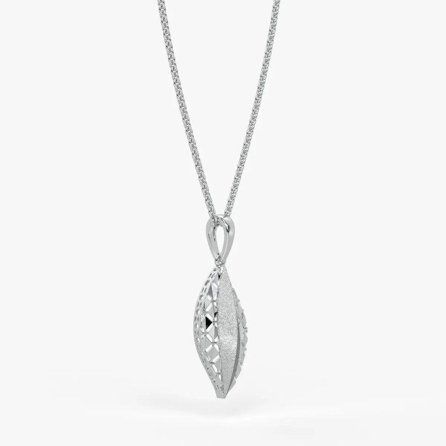 Verdantia Veil Leaf Pendant