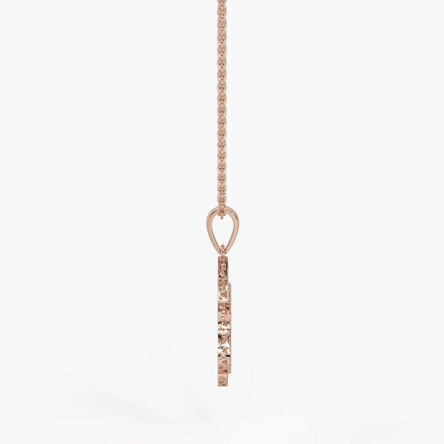 Serpentine Aura Wave Pendant