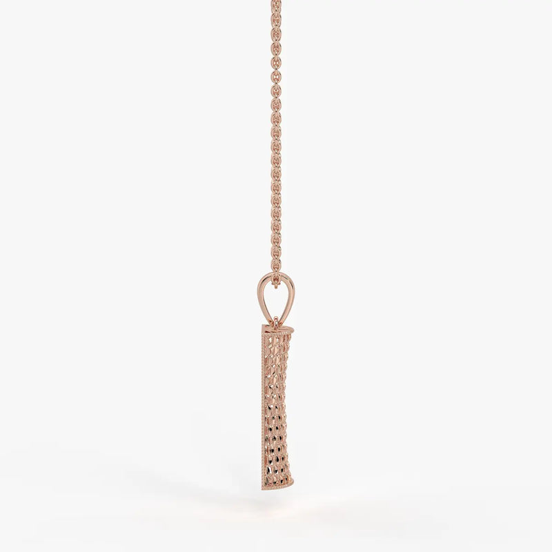 Lattera Weave Drop Pendant