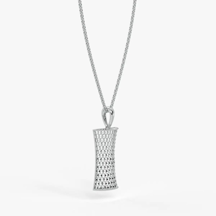 Lattera Weave Drop Pendant
