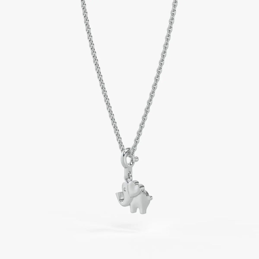 Elluri Kids Elephant Charm Pendant