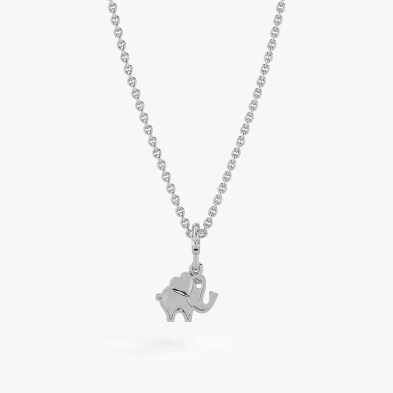 Elluri Kids Elephant Charm Pendant
