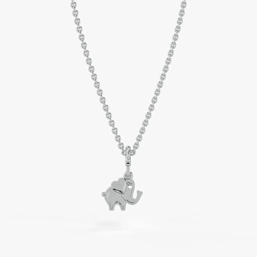Elluri Kids Elephant Charm Pendant