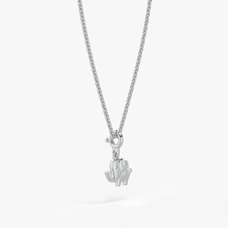 Elluri Kids Elephant Charm Pendant