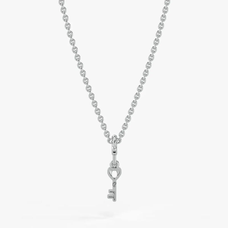 Keylina Kids Heart Key Charm Pendant