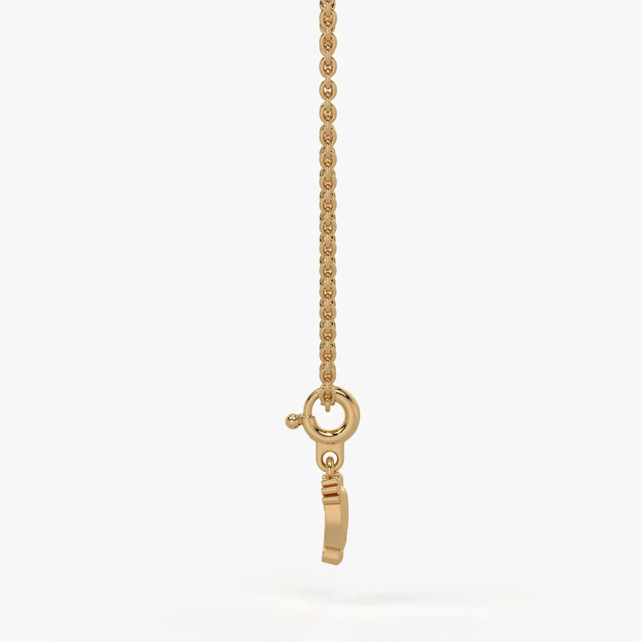 TinyTreads Kids Footprint Charm Pendant