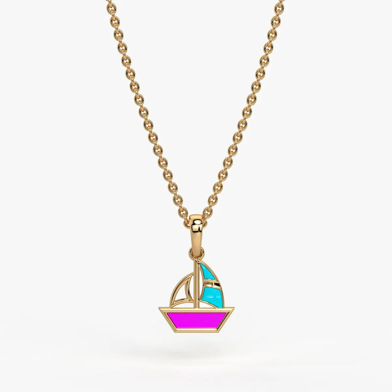 SailiPop Dream Boat Kids Pendant