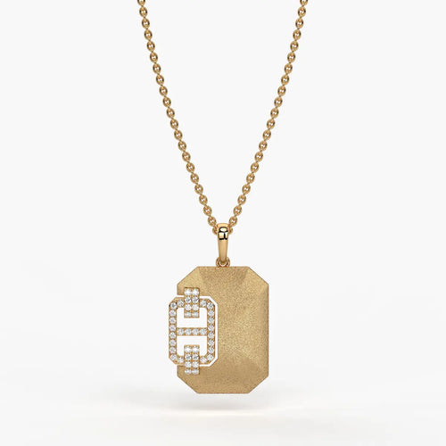 Hexaro Alpha Emblem Pendant For Men