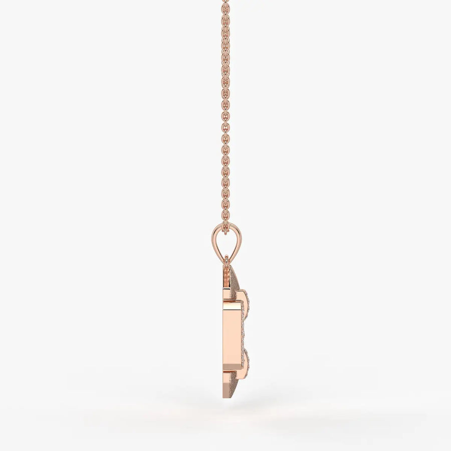 Hexaro Alpha Emblem Pendant For Men