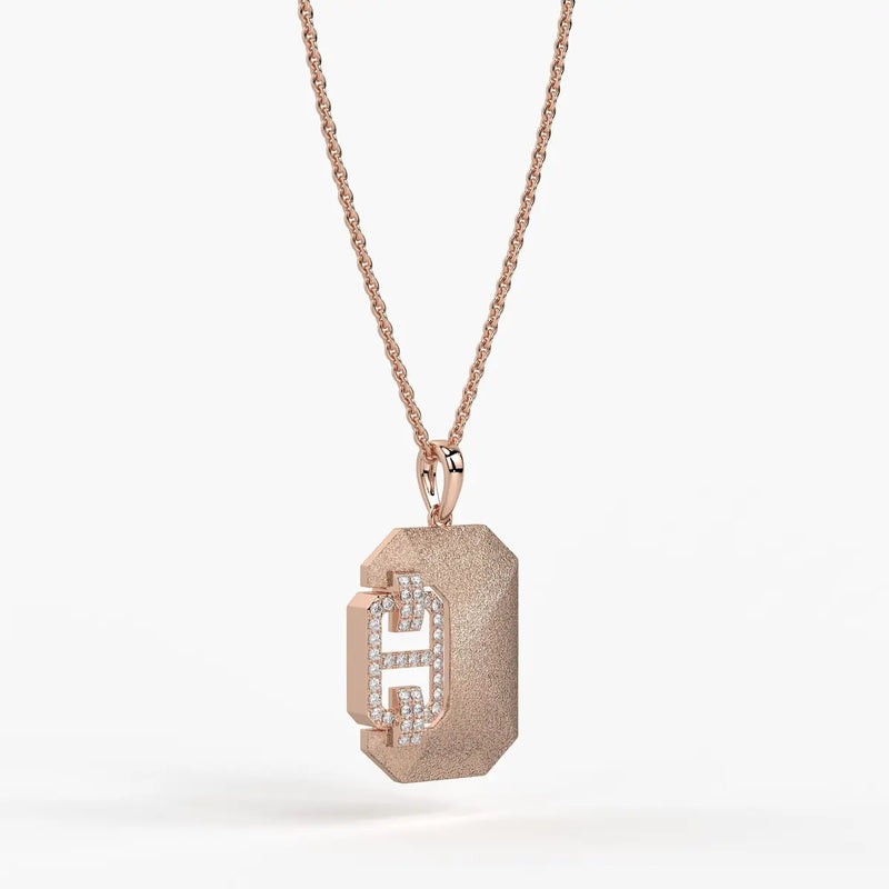 Hexaro Alpha Emblem Pendant For Men
