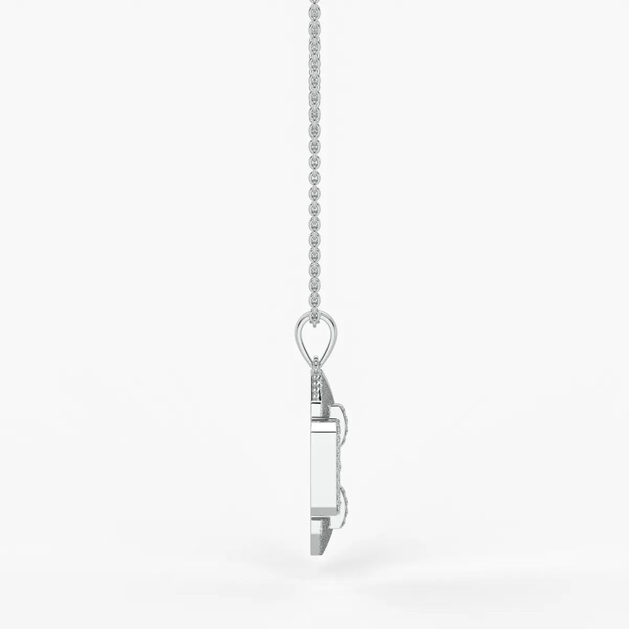 Hexaro Alpha Emblem Pendant For Men