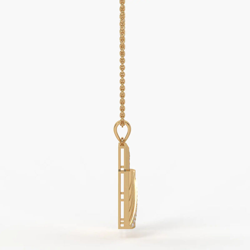 Aurex Strata Edge Pendant For Men