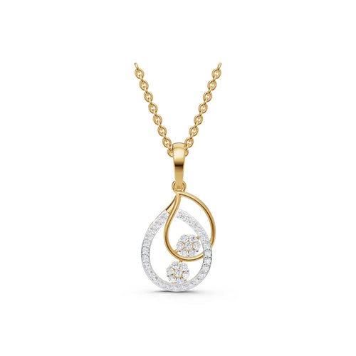 Inaya Blossom Diamond Pendant