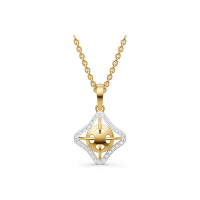 Zoya Compass Diamond Pendant