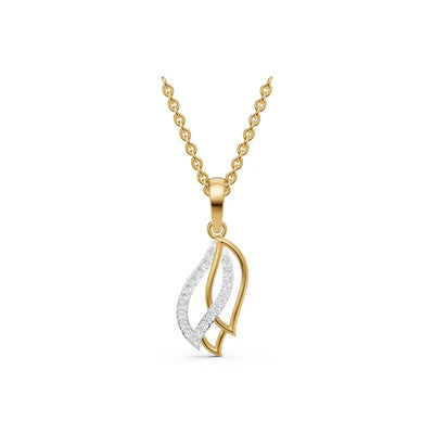Neva Entwined Diamond Pendant