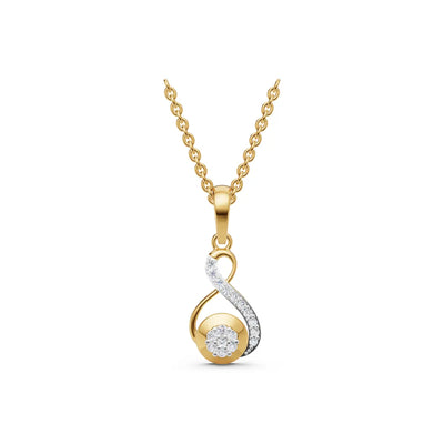 Alira Infinity Diamond Pendant