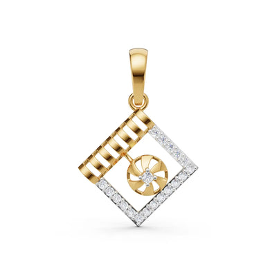 Virelune Floral Geometry Pendant