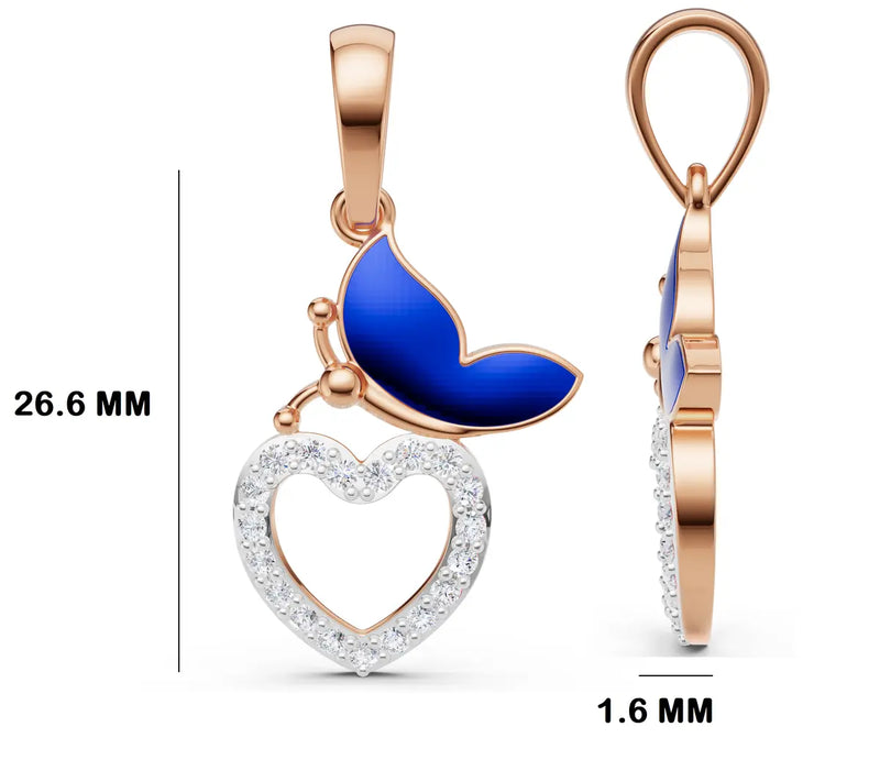 Mariposa Love Diamond Pendant