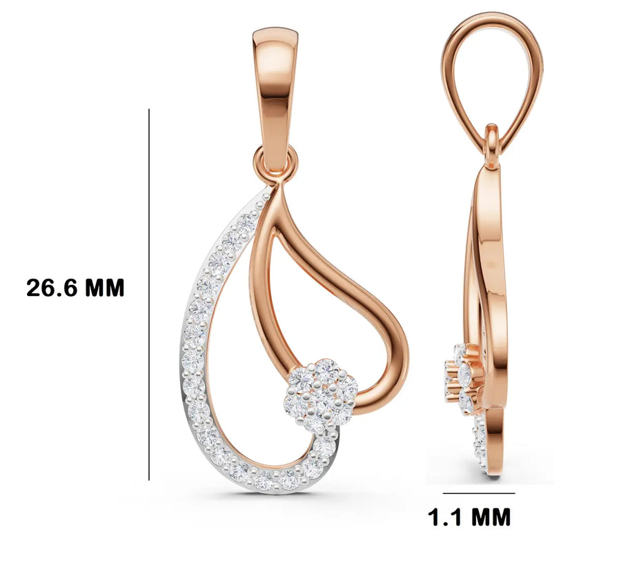Elarune Curve Pendant