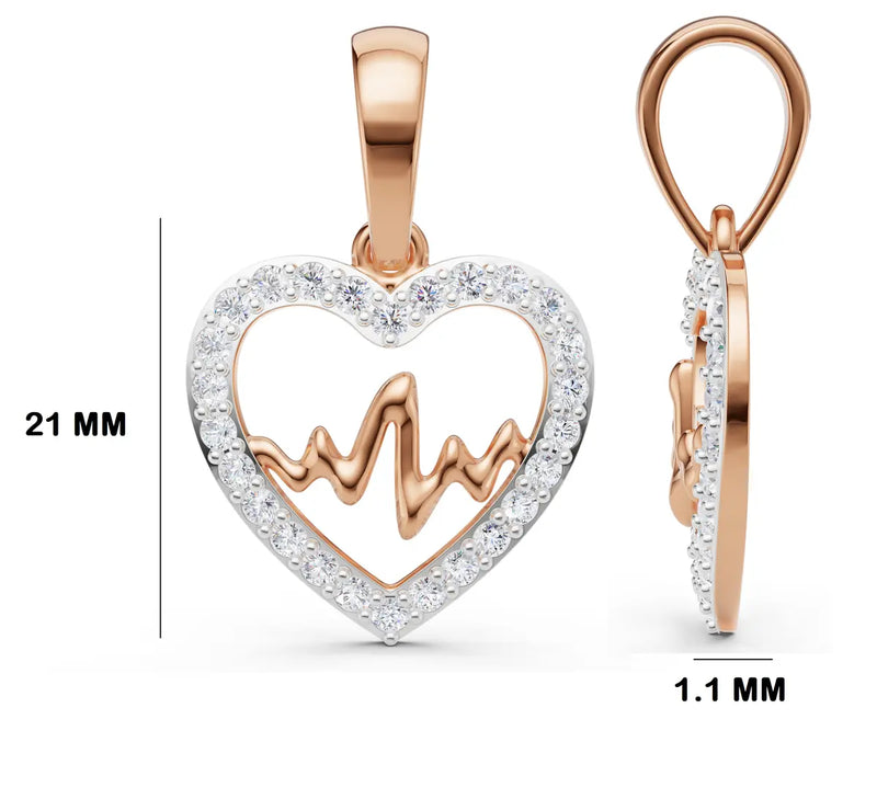 Loventra Heartbeat Pendant