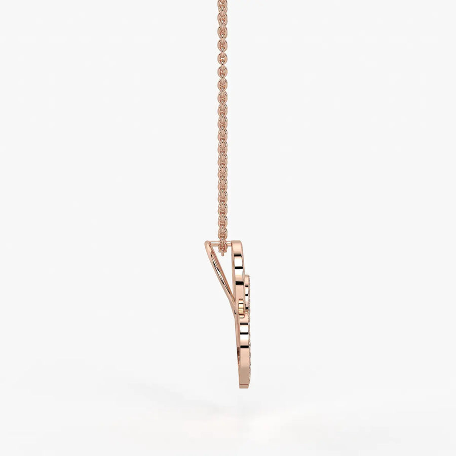Swayheart Diamond Pendant