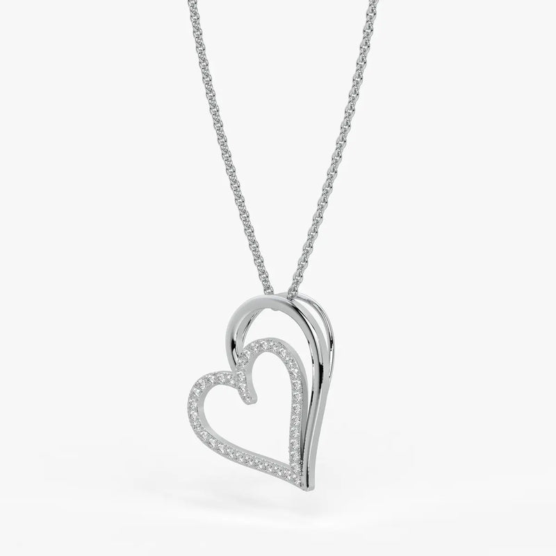 Swayheart Diamond Pendant