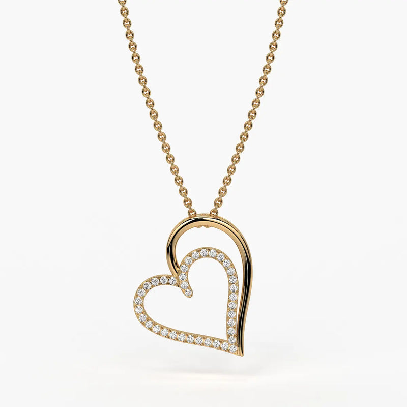Swayheart Diamond Pendant