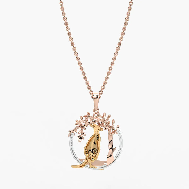 Elara Nurturing Kangaroo Love Pendant