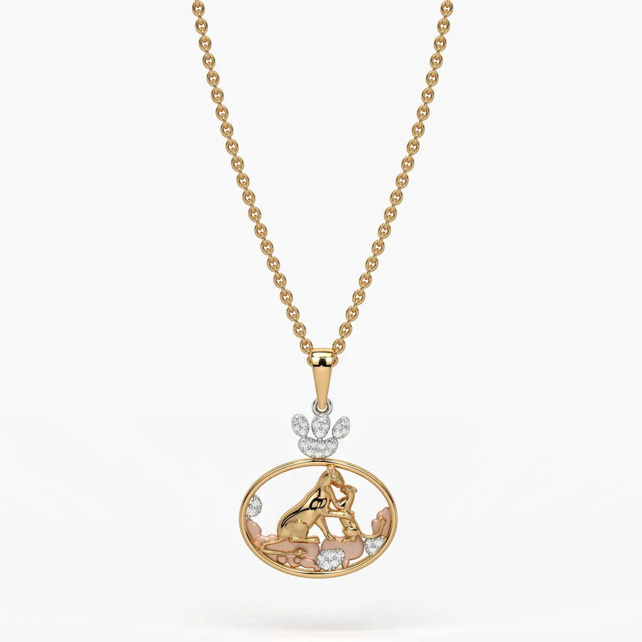 Velmira Fierce Love Embrace Pendant