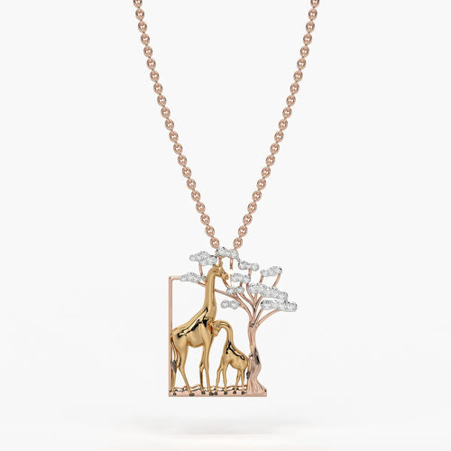 Amor?va Gentle Bond Giraffe Pendant