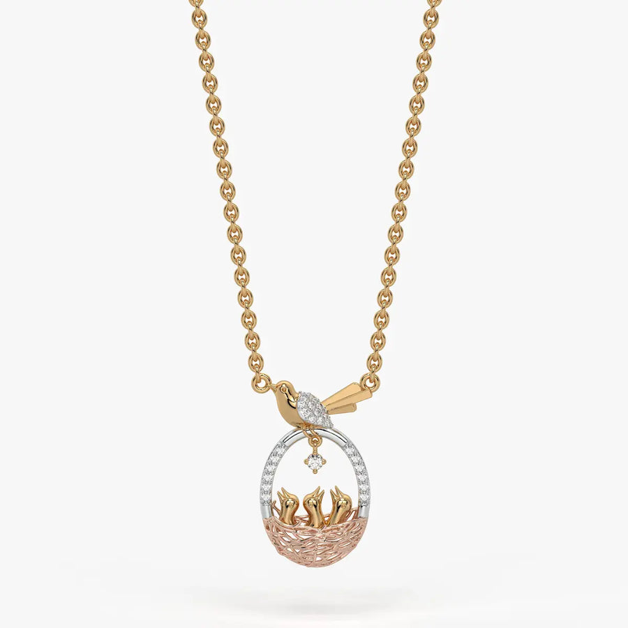Nestoria Loving Wings Mother Pendant