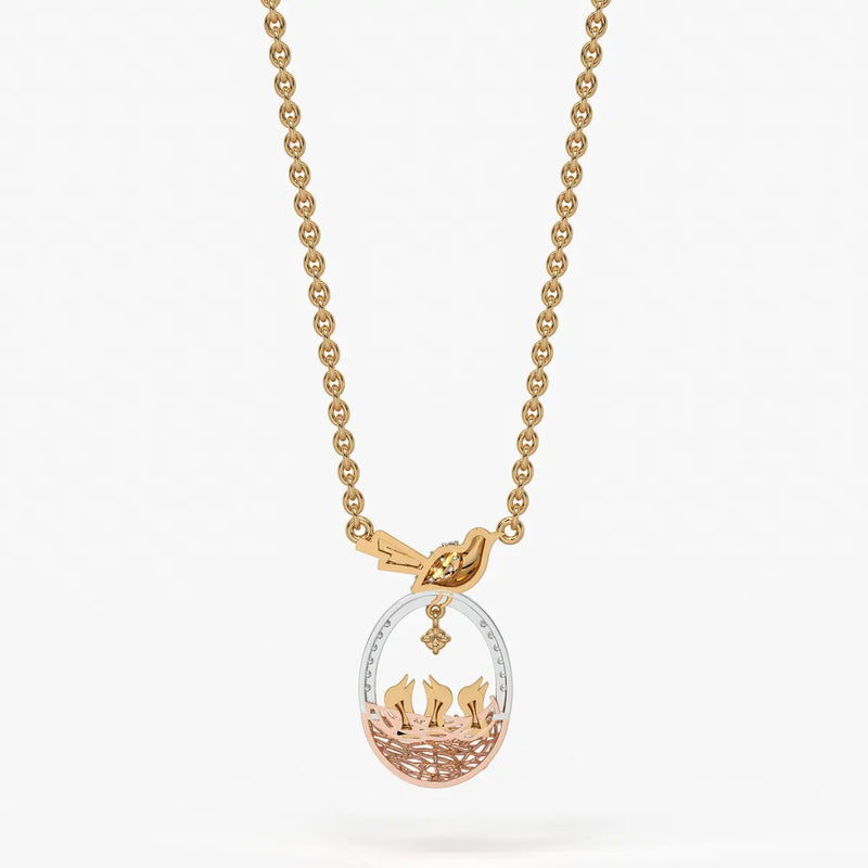 Nestoria Loving Wings Mother Pendant