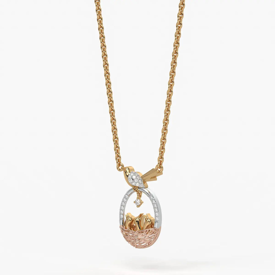 Nestoria Loving Wings Mother Pendant