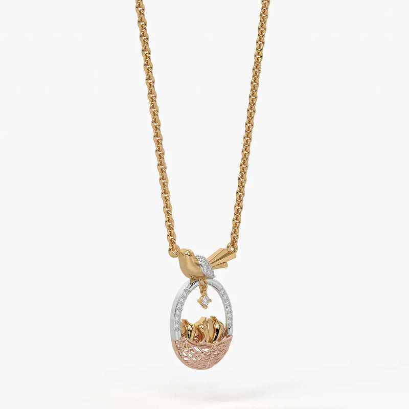 Nestoria Loving Wings Mother Pendant