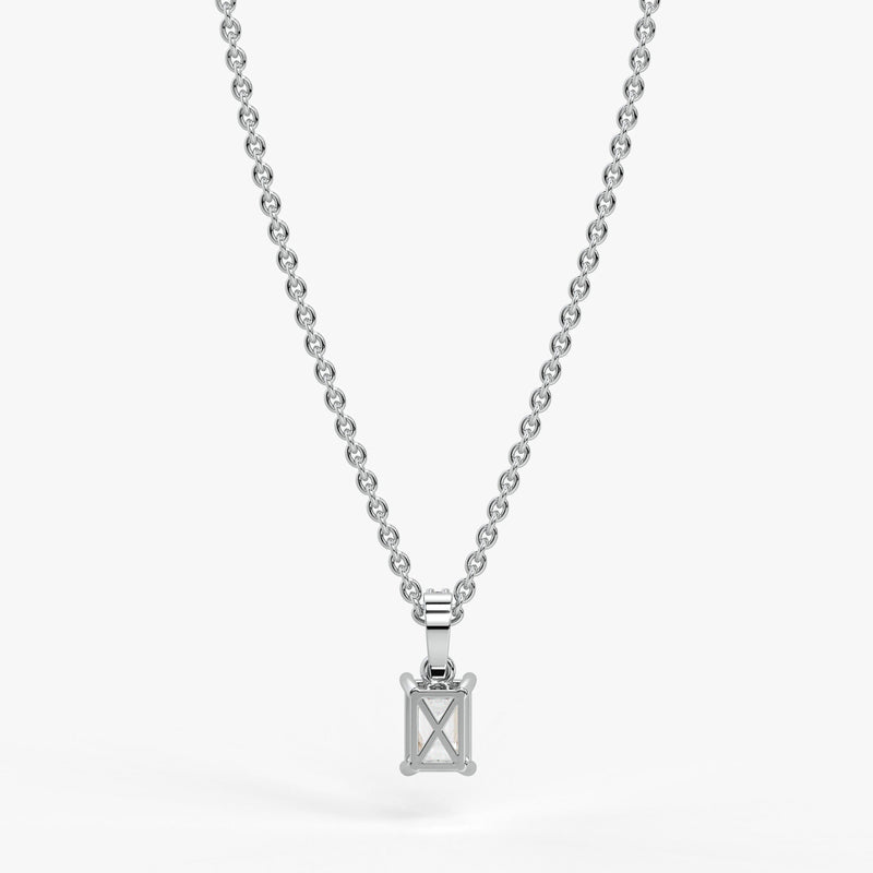 Avera Emerald Diamond Drop Pendant