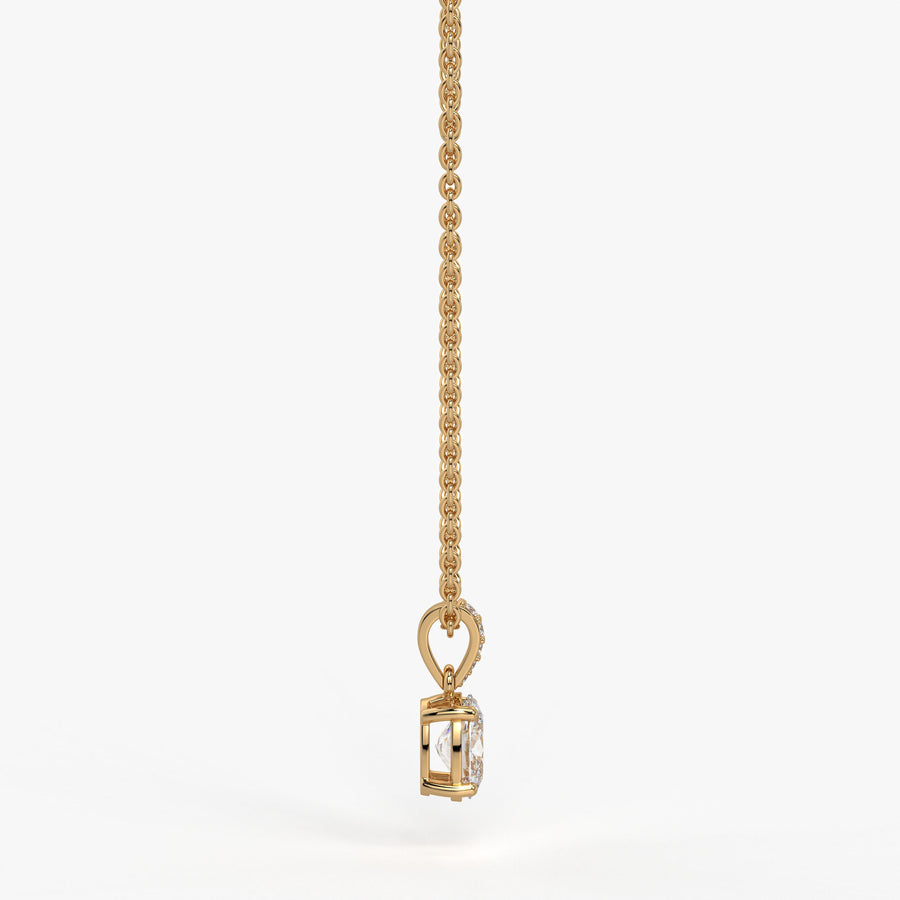 Ovalyn Grace Diamond Drop Pendant