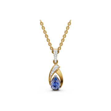 Rose Teardrop Grace Pendant