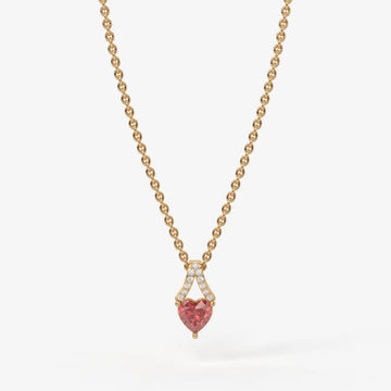 Aurelia Heartfall Pendant Necklace