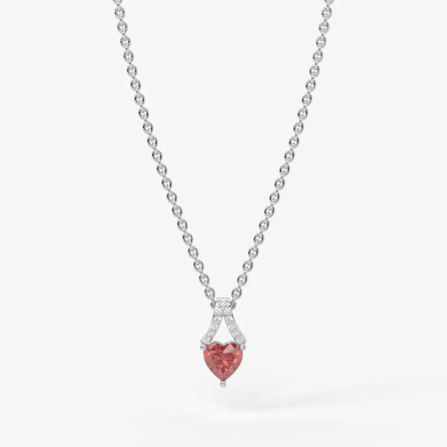 Aurelia Heartfall Pendant Necklace