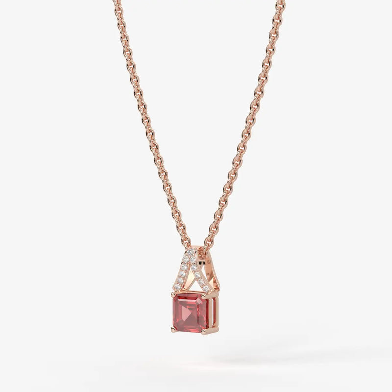 Veloura Prism Pendant Necklace