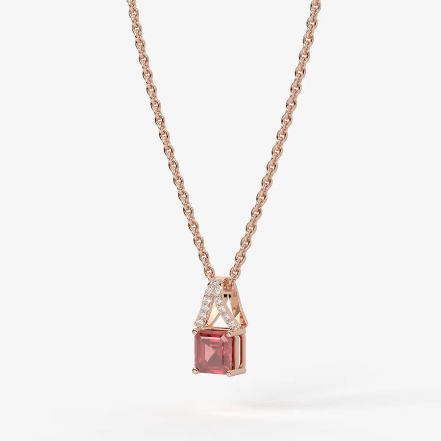 Veloura Prism Pendant Necklace