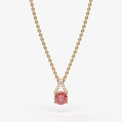 Elarique Bloom Pendant Necklace